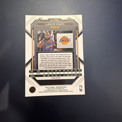 2022-23 Panini Prizm – LeBron James #134 Blue Wave Prizm