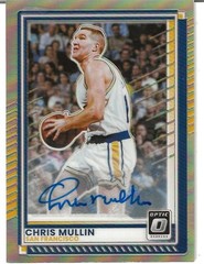 2025-26 Panini Donruss Optic Chris Mullin Holo Auto /49 #157 Warriors (NBA HOF)