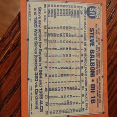 1991 Topps – Steve Balboni #511 Operation Desert Shield