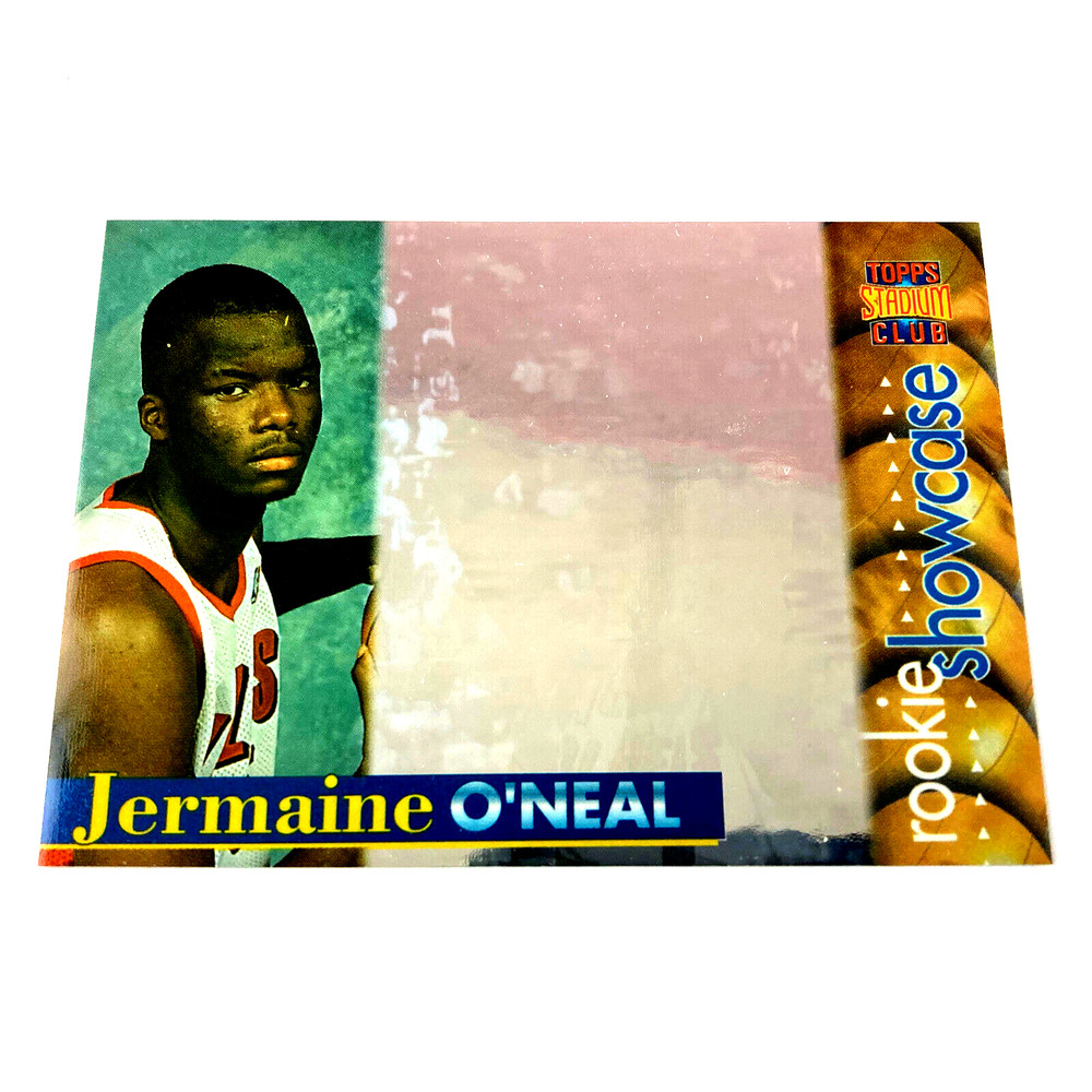Jermaine O&rsquo;Neal 1996-97 Topps Stadium Club Rookie Showcase Hologram #14 NBA