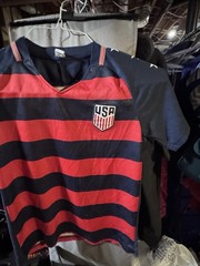 USA Soccer Iconsports Jersey White Red Navy Small