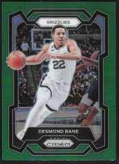 2023-24 Panini Prizm Prizms Green Desmond Bane #105 Memphis Grizzlies