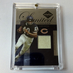 Donruss 2005 Leaf Limited Gale Sayers Bears Limited Threads LT-34 /75