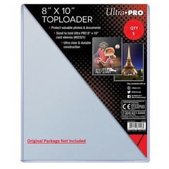 (5 NEW) Ultra Pro Toploader 8×10 Autograph or Valuable Photos Top Loaders