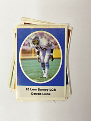 1972 Sunoco NFL Action Player Football Stamps 135 cards plus Trader Wallet