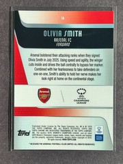 2025-26 Topps Chrome Olivia Smith Purple Wave Refractor /75 UEFA Women UWCL (RC)