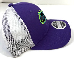 Tampa Bay Rays MLB NE 2024 City Connect Trucker Snapback Hat~Purple/White