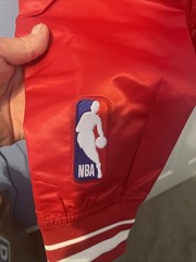 Atlanta Hawks Pro-Standard NBA Members Only Midweight Blood Red Jacket Sz Large