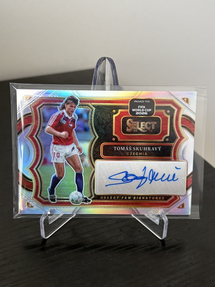 2026 Select WORLD CUP Tomas Skuhravy SELECT FEW Signatures SILVER SF-TS CZECHIA