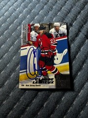 Claude Lemieux 1999/00 Pacific Omega Signed Card Rare Signature SP Auto RIP