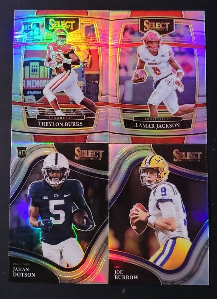 2022 Select Draft Picks Football SILVER PRIZMS with Rookies You Pick the Card