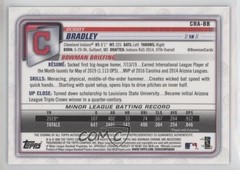 2020 Bowman Chrome Rookie Green Refractor 22/99 Bobby Bradley Auto RC 0m4q