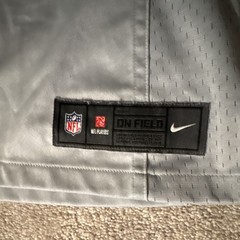 Nike NFL On Field Seattle Seahawks Kam Chancellor #31 Gray Blue Green Jersey 12