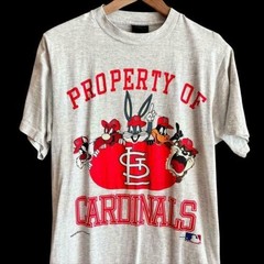 Remake St. Louis Cardinals Looney Tunes MLB short sleeve T shirt HN1776