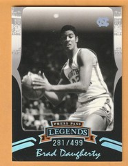 Brad Daugherty North Carolina Tar Heels 2006-07 Press Pass Legends #48 /499