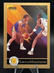 1990-91 SkyBox Sarunas Marciulionis Golden State Warriors Rookie 97