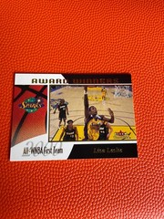 2001 Fleer Tradition WNBA Award Winners Lisa Leslie Los Angeles Sparks