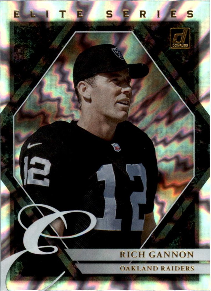 2021 Donruss The Elite Series #27 Rich Gannon – FB