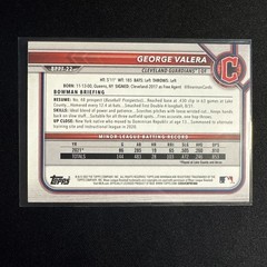 2022 Bowman 1st Edition Paper George Valera #BPPF-22 BUY 3 GET 1 FREE GUARDIANS