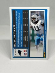 Nic Scourton 2025 Donruss Rookies & Highlights Green /5 Panthers #DRH-53