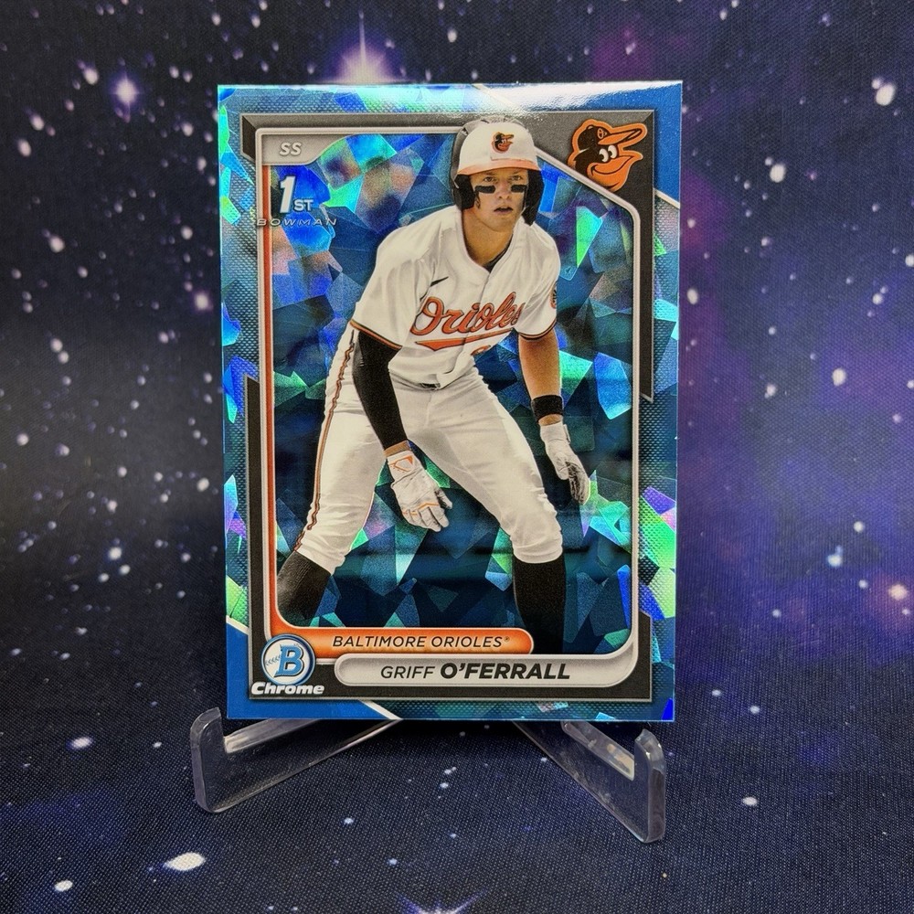 2024 Bowman Chrome Draft Sapphire Edition – Griff O&rsquo;Ferrall #BDC-21 1st Rookie