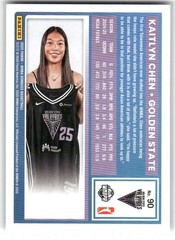 2025 Panini Donruss WNBA Rated Rookie Kaitlyn Chen #90 RC