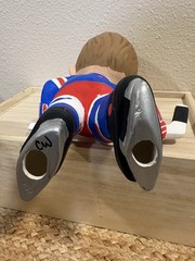 Hockey Ceramic Vintage lot 70s, Team Canada, Flyers, Atlantic Mold, Hand Painted