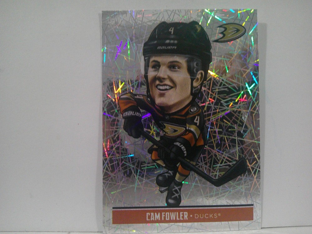 2018-19 Panini NHL Stickers #269 Cam Fowler Anaheim Ducks FOIL Hockey Sticker