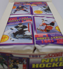 1991 Score Hockey Wax Box (36 Pack) Find The Bobby Orr Boston Bruins