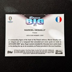 2024 Topps Chrome Euro Dream Big Marcel Desailly #DB-5 France + FREE CARD