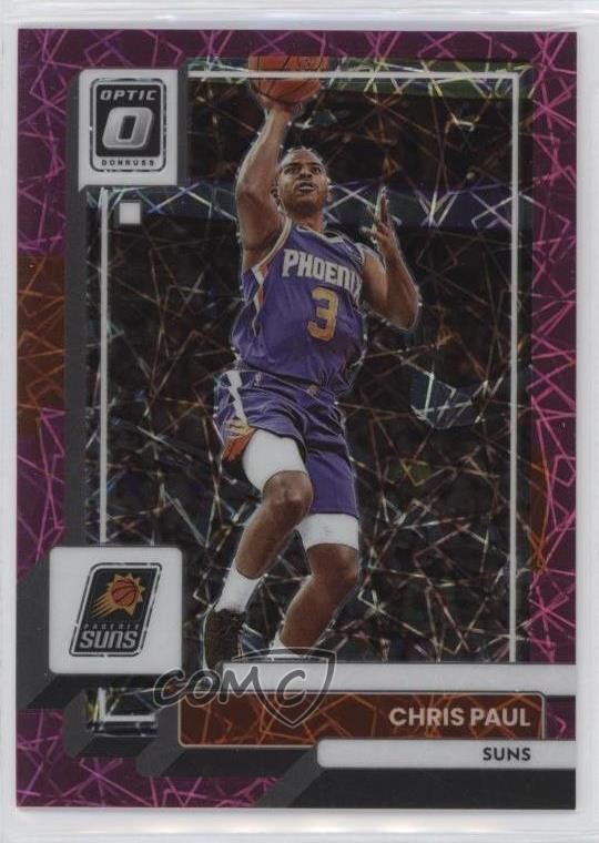 2022-23 Panini Donruss Optic Pink Velocity Prizm 36/79 Chris Paul #125 1b8