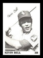 1975 TCMA Appleton Foxes Kevin Bell XRC former mlb player BXCP48