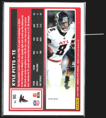 2025 Panini Donruss Optic Kyle Pitts Football Card #90 Raw