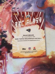 ISAAC BRUCE 2025 TOPPS RESURGENCE ARC FLASH BLUE SURGE AUTO /99 #AFA-IB