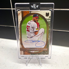 Topps 2025 Museum Collection Archival Autographs Auto Chris Sale Braves #AA-CS