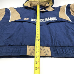 STARTER Notre Dame Fighting Irish Pullover Hooded Puffer Jacket Men&rsquo;s Large