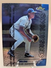 1999 Topps Finest Adrian Beltre Sensations card with coating #126 Dodgers HOF