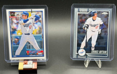 2026 Topps Chrome Shohei Ohtani Base Card Dodgers #1 + 75 Series 1 #91B2-1