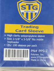SafTGard STG Supplie Standard Sports Trading Card Soft Clear Sleeve pk 100 X 2