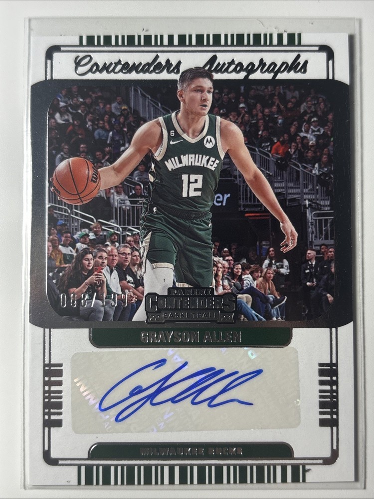 2022-23 Panini Contenders Contenders Autographs Grayson Allen #CA-GAL /199 (AU)
