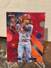 2025 Topps Finest Magenta Refractor /350 MASYN WINN Cardinals #3