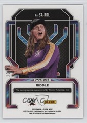 2022 Panini Prizm WWE Superstar Blue 23/49 Matt Riddle #SA-RDL Auto 1u5y