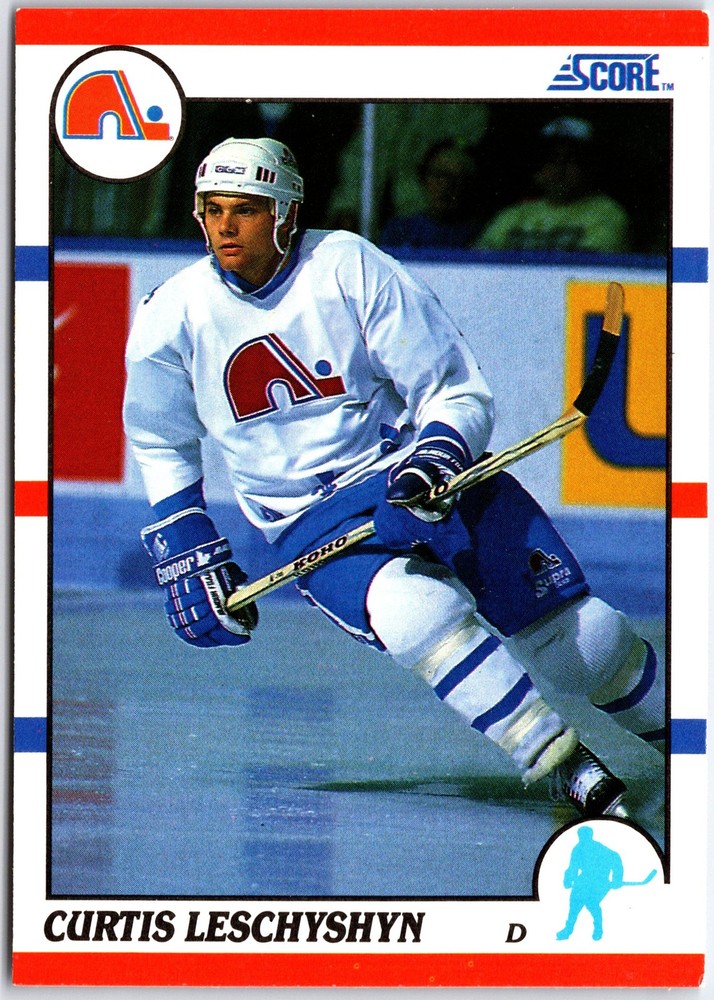 1990-91 Score Hottest and Rising Stars #44 Curtis Leschyshyn