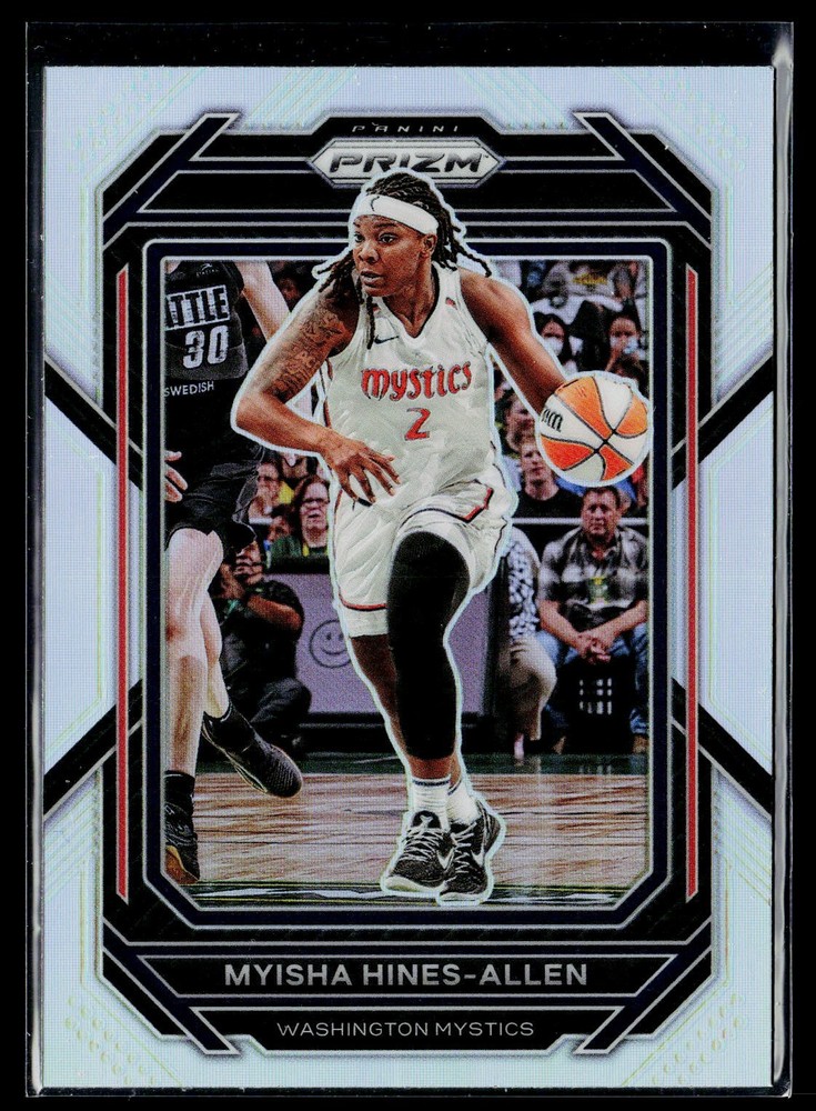 2023 Panini Prizm WNBA #86 Myisha Hines-Allen Silver