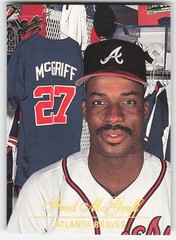 1994 Studio Fred McGriff #40 Atlanta Braves