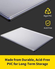Clear Rigid Certificate Case 8.5×11&Prime; Top-Load Anti-paper Tearing Free Ship US