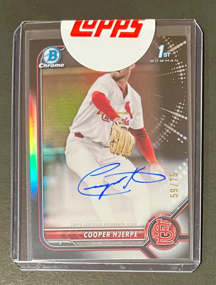 ⚾(you pick) St. Louis Cardinals 2022 Bowman Draft (parallels sapphire) 🔴⚪