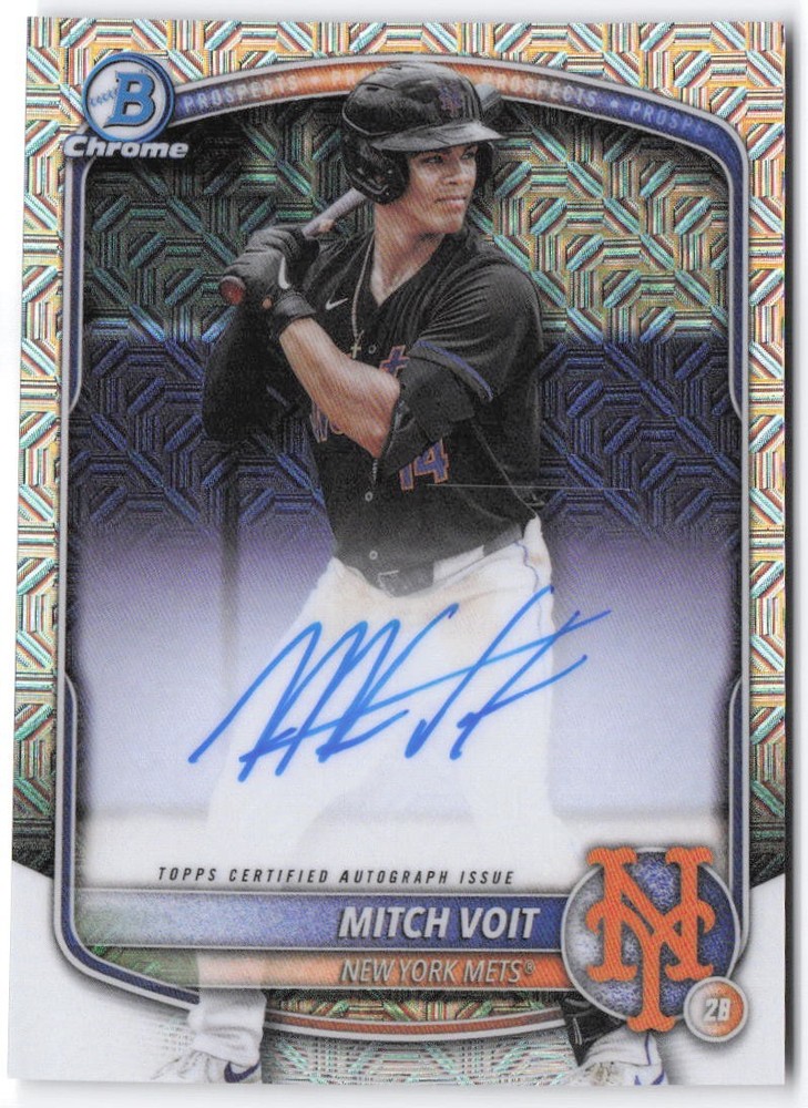 2025 Bowman MITCH VOIT Mojo Refractor Auto