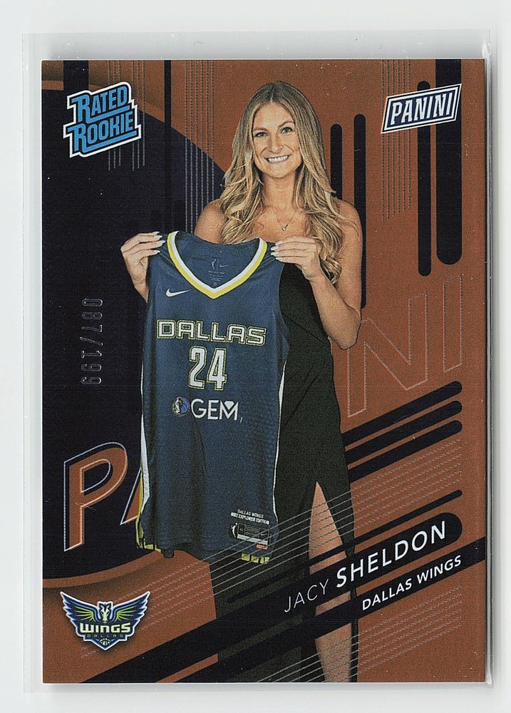 2024 Panini National Convention #RR5 Jacy Sheldon Rookie Orange #/199
