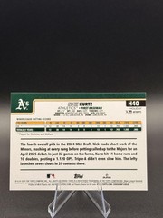 2025 Topps Holiday #H40 Nick Kurtz